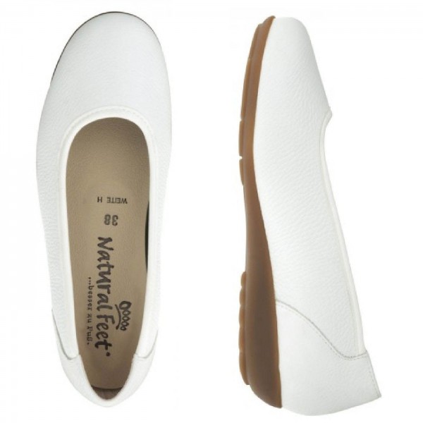 Lei By Tessamino Ballerina Johanna weiß 50% Rabatt für begrenzte Zeit