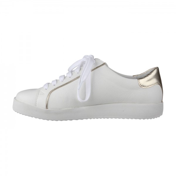 Lei By Tessamino Damensneaker Nena weiss/gold Muttertagsangebot