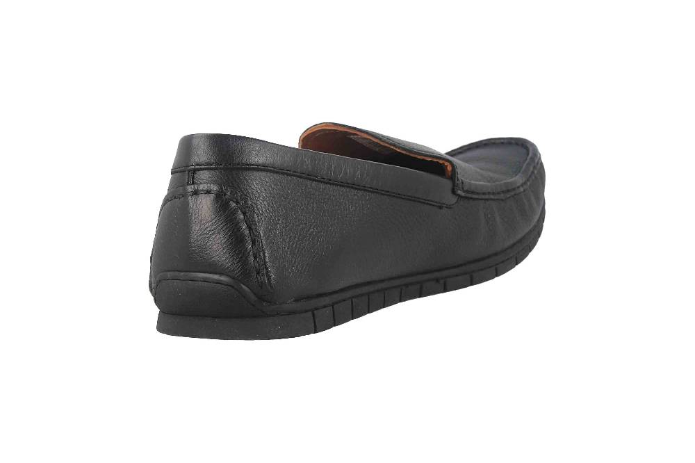 Camel Active Slipper in Übergrößen Schwarz 54BW001-100100 große Herrenschuhe Neueste Mode
