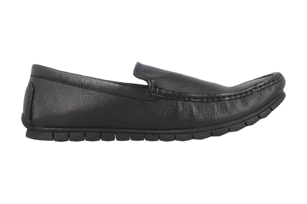 Camel Active Slipper in Übergrößen Schwarz 54BW001-100100 große Herrenschuhe Neueste Mode