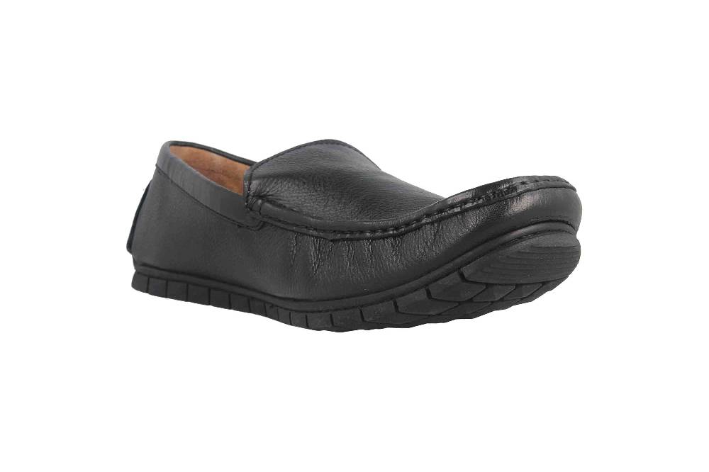 Camel Active Slipper in Übergrößen Schwarz 54BW001-100100 große Herrenschuhe Neueste Mode