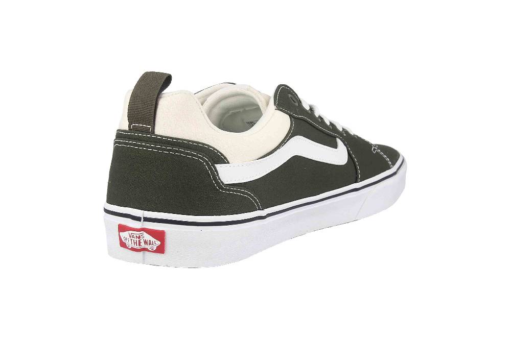 VANS MN Filmore CANVAS BLOCK OLIVE/WHITE Sneaker in Übergrößen Grün VN0A5EDUY331 große Herrenschuhe Online Outlet