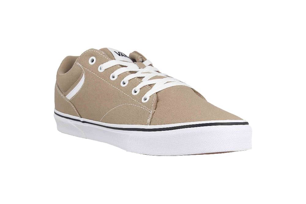 VANS MN Seldan CANVAS INCENSE/WHITE Sneaker in Übergrößen Braun VN0A4TZE3BW1 große Herrenschuhe Exklusive Angebote