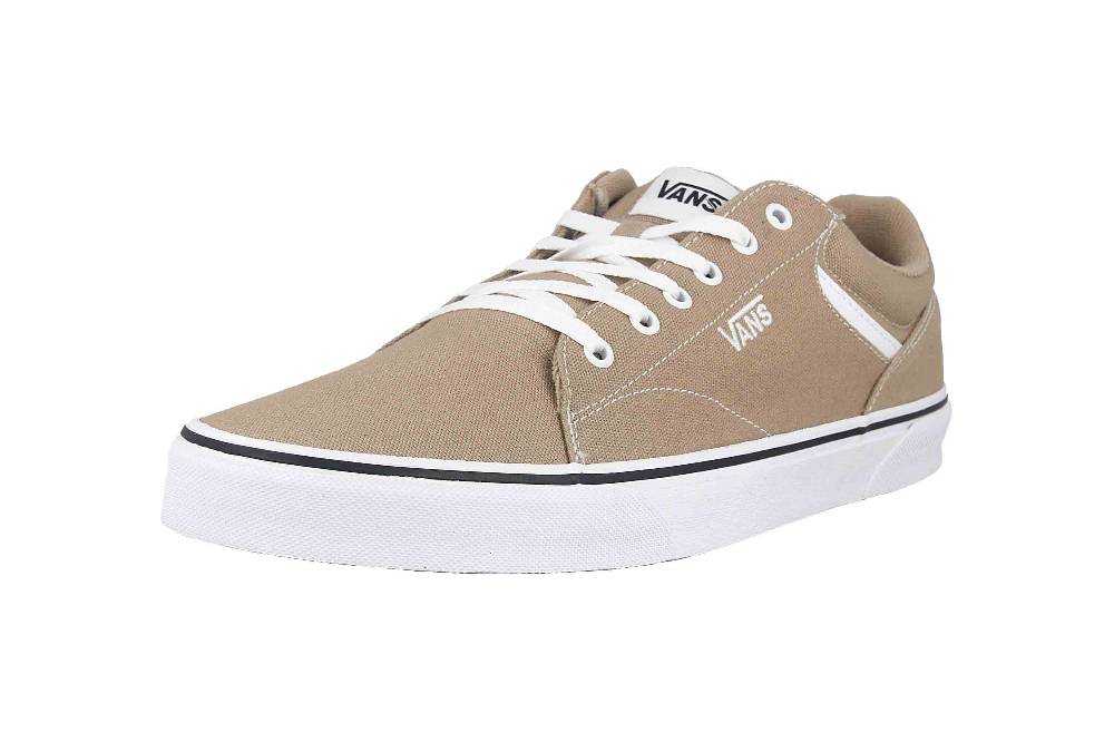 VANS MN Seldan CANVAS INCENSE/WHITE Sneaker in Übergrößen Braun VN0A4TZE3BW1 große Herrenschuhe Exklusive Angebote