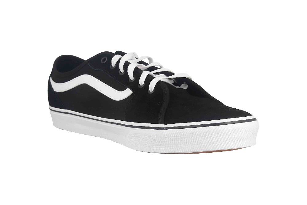 VANS MN Filmore Decon SUEDE/CANVAS (SUEDE/CANVAS) BLK/WHITE Sneaker in Übergrößen Schwarz VN0A3WKZ5LM1 große Herrenschuhe Räumungsverkauf