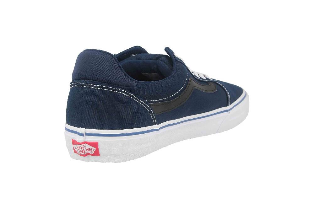 VANS Ward Deluxe CANVAS DRESS BLUES/WHITE Sneaker in Übergrößen Blau VN000C4U5S21 große Herrenschuhe Kauf eins, bekomm eins gratis