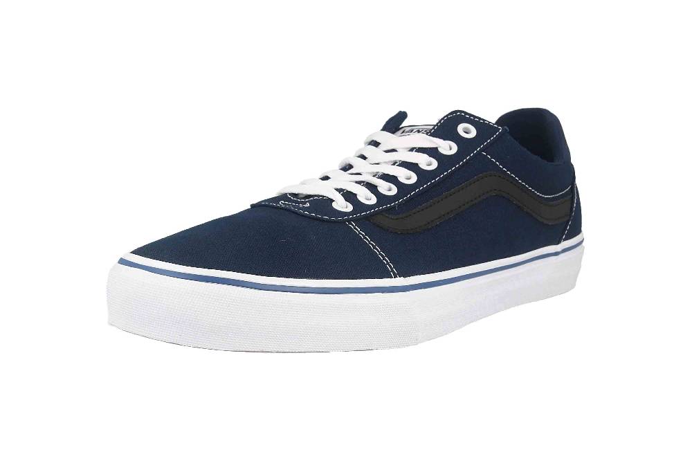 VANS Ward Deluxe CANVAS DRESS BLUES/WHITE Sneaker in Übergrößen Blau VN000C4U5S21 große Herrenschuhe Kauf eins, bekomm eins gratis