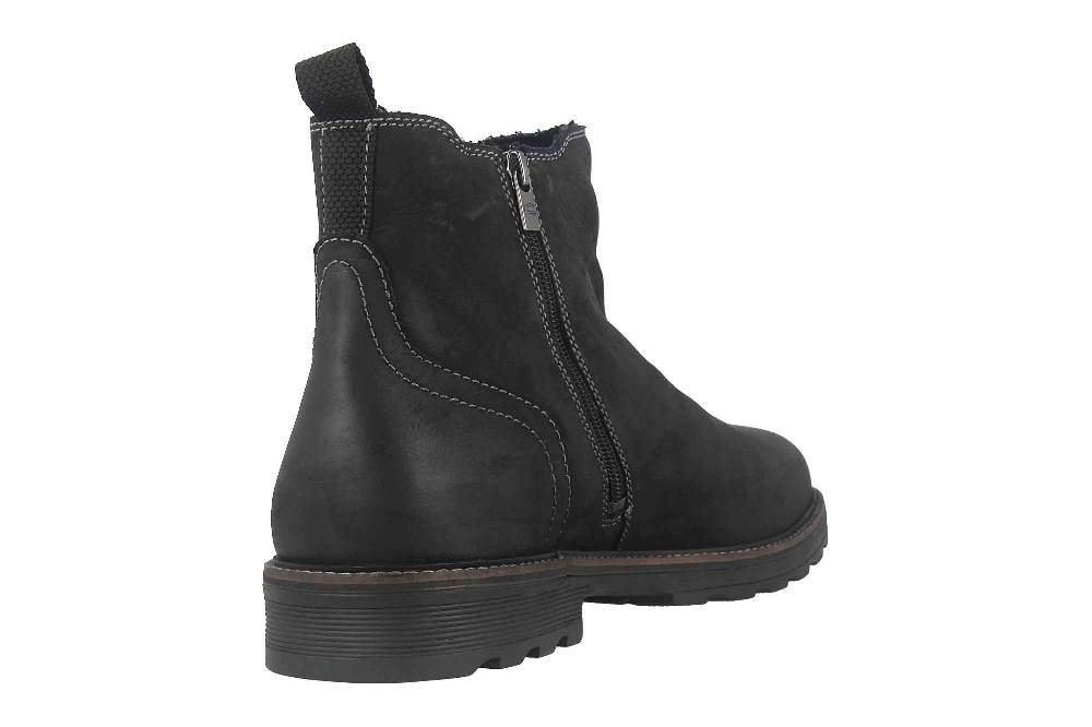 Camel Active Stiefeletten in Übergrößen Schwarz CAFW002-350100 große Herrenschuhe Tägliche Deals