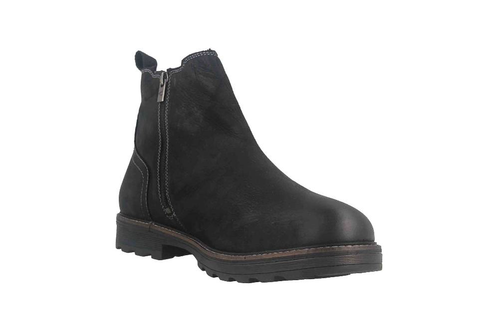 Camel Active Stiefeletten in Übergrößen Schwarz CAFW002-350100 große Herrenschuhe Tägliche Deals