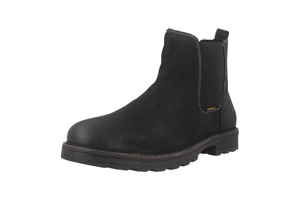 Camel Active Stiefeletten in Übergrößen Schwarz CAFW002-350100 große Herrenschuhe Tägliche Deals