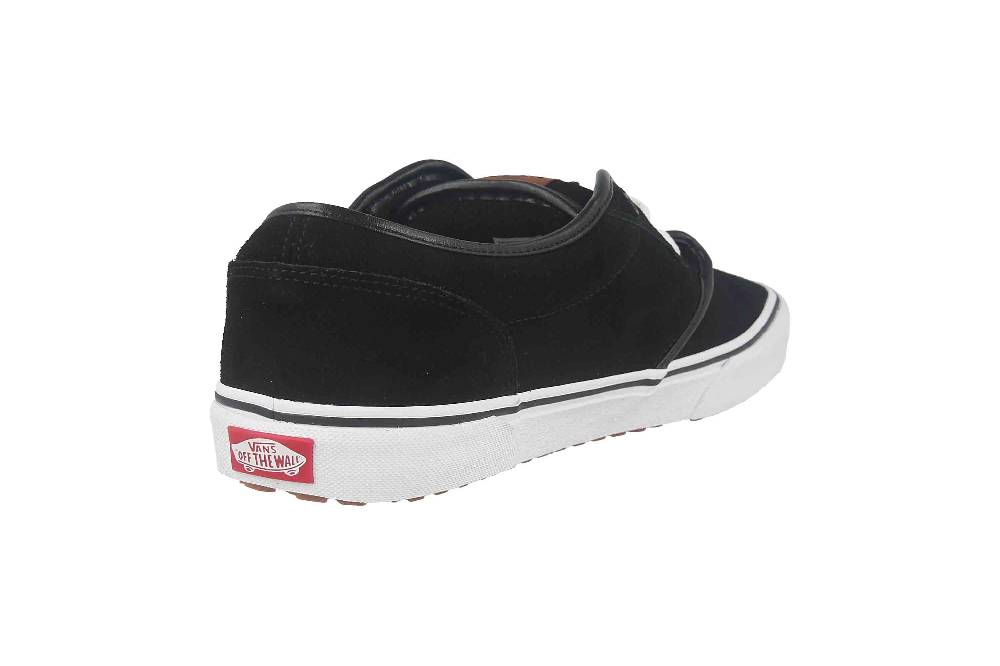 VANS MN ATWOOD VANSGUARD (SUEDE FLEECE) BLACK/WHITE Sneaker in Übergrößen Schwarz VN0A5KXS70P1 große Herrenschuhe Riesige Ersparnisse