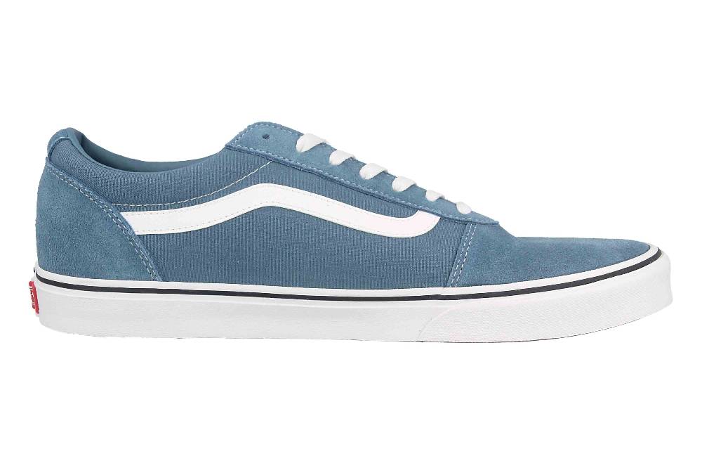 VANS MN Ward SUEDE/CANVAS BLUESTONE Sneaker in Übergrößen Blau VN0A38DMJCN1 große Herrenschuhe Super Sparpreis