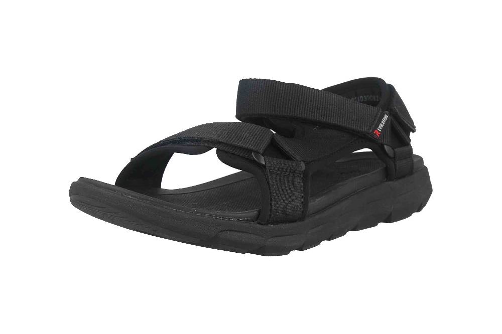 Rieker Evolution Trekkingschuhe in Übergrößen Schwarz 20802-01 große Herrenschuhe Bis zu 55% Rabatt