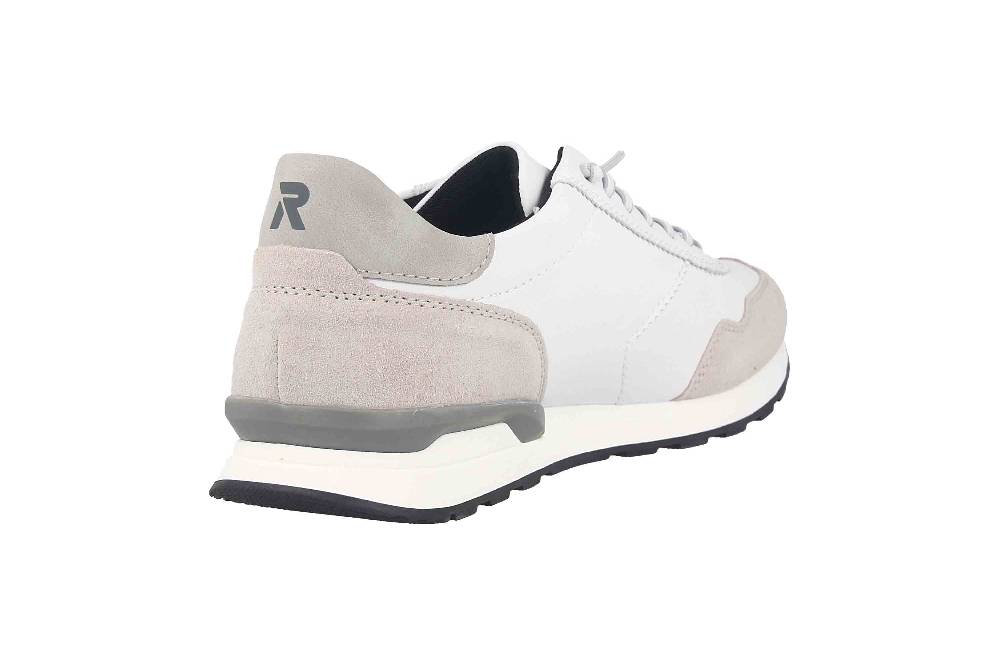 Rieker Evolution Sneaker in Übergrößen Weiß U0303-80 große Herrenschuhe Riesige Rabatte