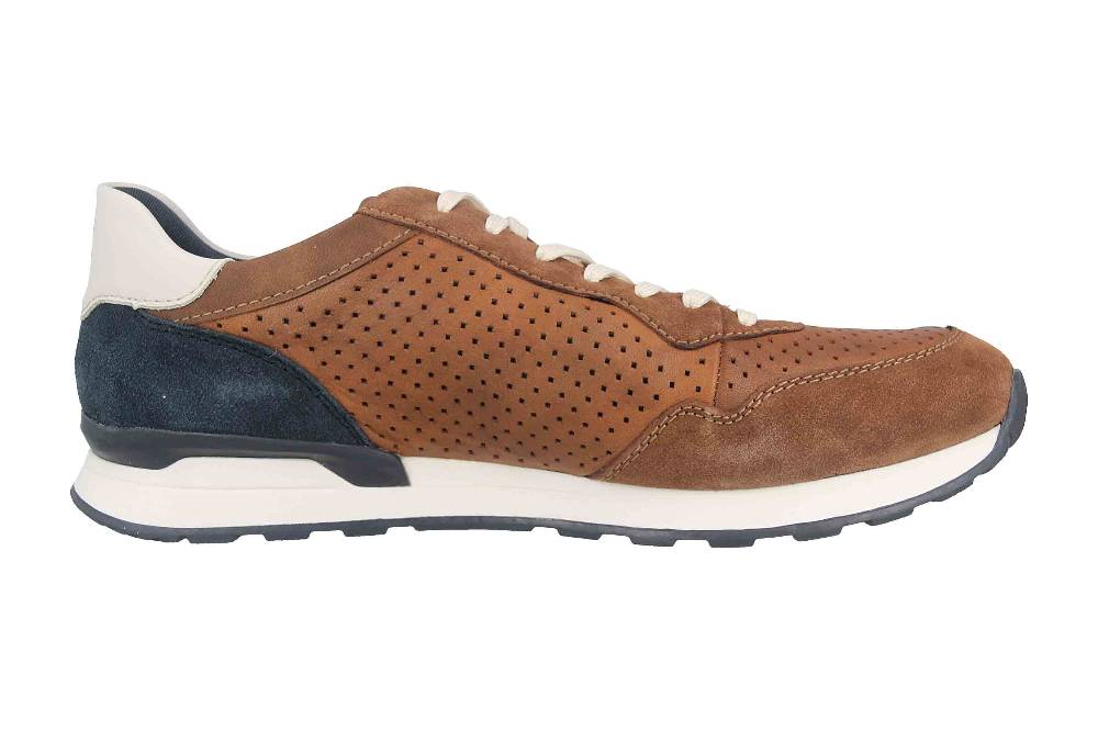 Rieker Evolution Sneaker in Übergrößen Braun U0302-24 große Herrenschuhe 50% Rabatt mit kostenlosem Versand