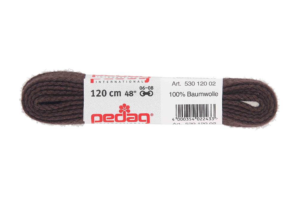 pedag - FLACHSENKEL - Schnürsenkel Diverse Farben 120 cm (1 Paar) Blitzverkäufe