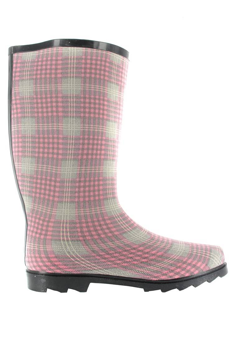 Intex Kautschuk-Gummistiefel in Übergrößen Pink Caroline 14100 große Damenschuhe Exklusivangebot
