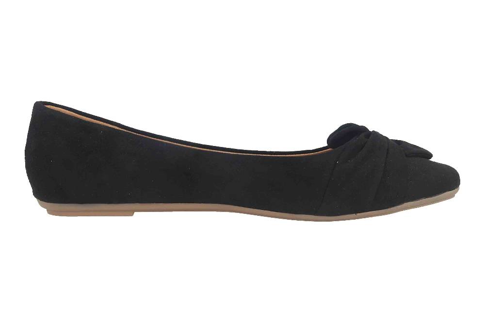 Fitters Footwear Maike MF Ballerinas in Übergrößen Schwarz 2589641 Black große Damenschuhe Black Friday