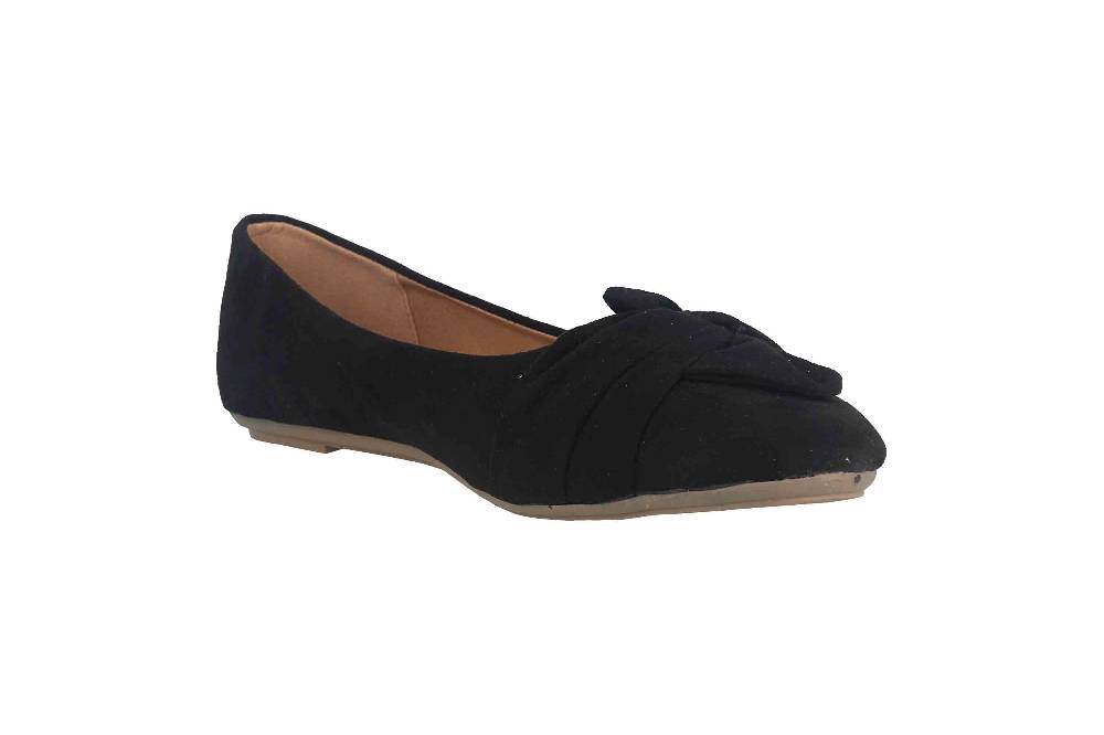 Fitters Footwear Maike MF Ballerinas in Übergrößen Schwarz 2589641 Black große Damenschuhe Black Friday