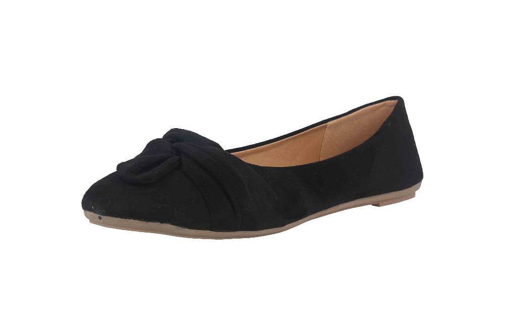 Fitters Footwear Maike MF Ballerinas in Übergrößen Schwarz 2589641 Black große Damenschuhe Black Friday