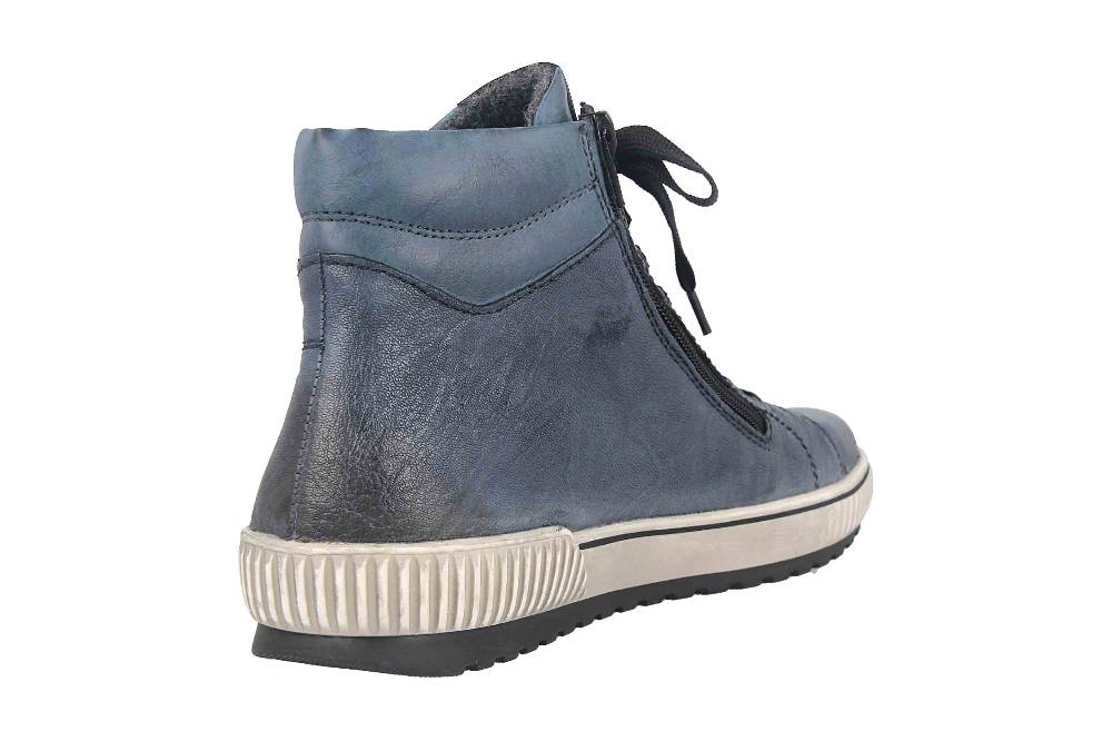 Remonte Stiefel in Übergrößen Blau D0772-14 große Damenschuhe Weihnachtsangebot