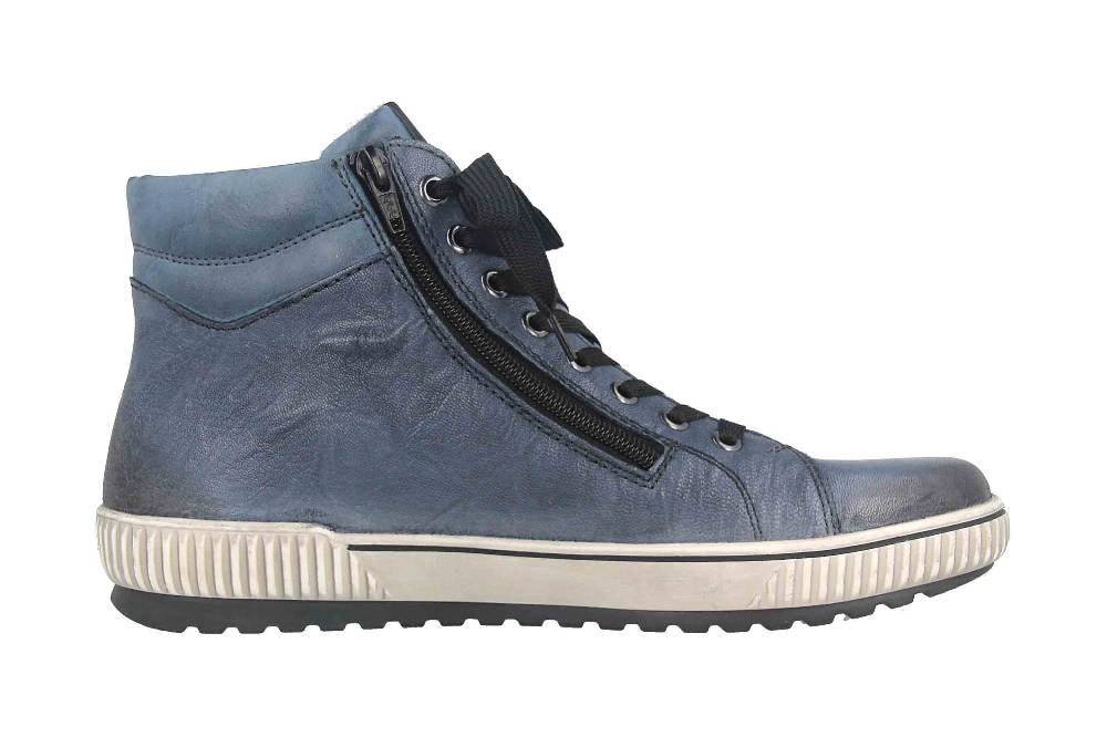 Remonte Stiefel in Übergrößen Blau D0772-14 große Damenschuhe Weihnachtsangebot