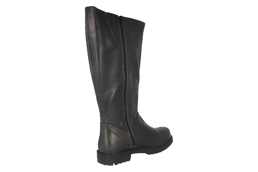 MayBe Weitschaftstiefel in Übergrößen Grau 67668 Anthrazite große Damenschuhe Muttertagsangebot