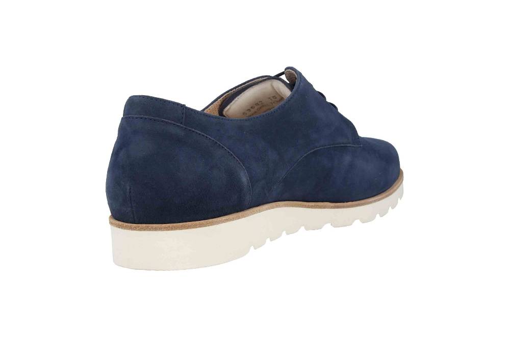 Sioux Meredith-700-XL Halbschuhe in Übergrößen Blau 63602 große Damenschuhe Tiefpreis