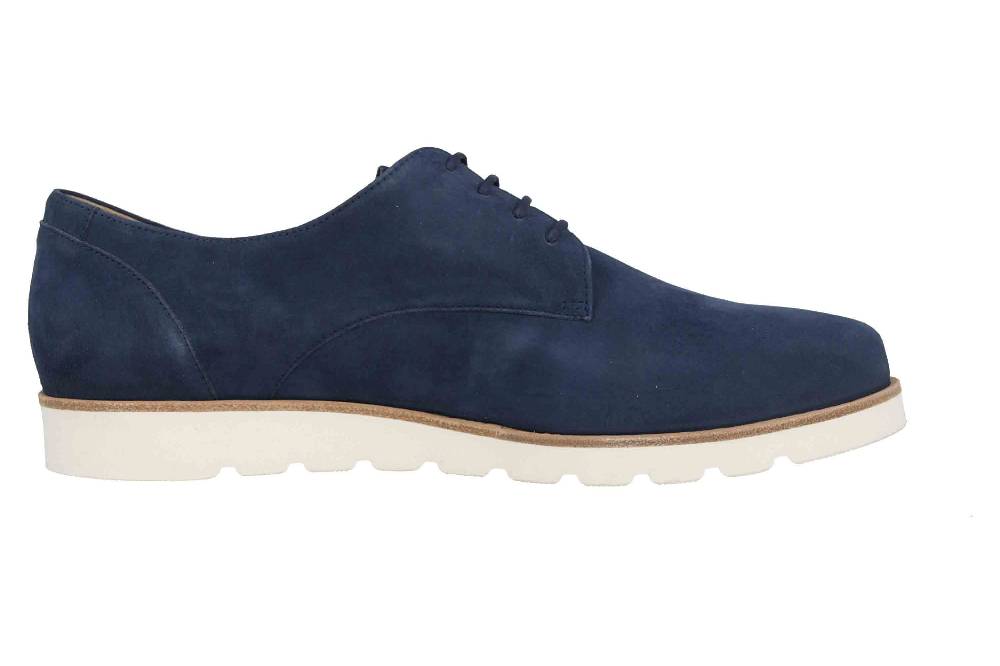 Sioux Meredith-700-XL Halbschuhe in Übergrößen Blau 63602 große Damenschuhe Tiefpreis