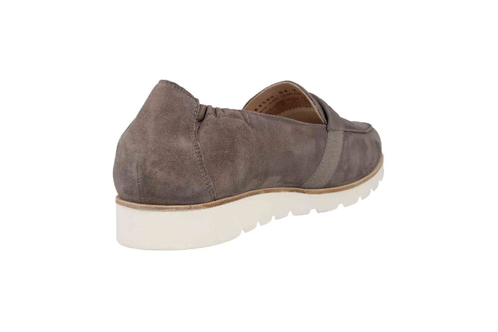 Sioux Meredith-706-XL Slipper in Übergrößen Grau 63590 große Damenschuhe Wochenangebot