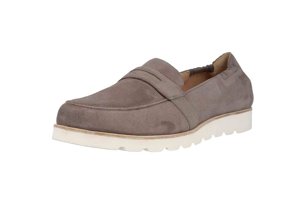 Sioux Meredith-706-XL Slipper in Übergrößen Grau 63590 große Damenschuhe Wochenangebot