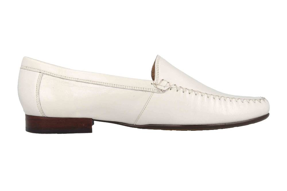 Sioux Campina Slipper in Übergrößen Weiss 63103 große Damenschuhe Neueste Stile