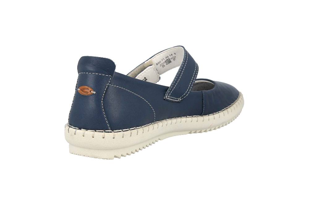 Camel Active Slipper in Übergrößen Blau 880.71.01 große Damenschuhe Letzte 2 Tage