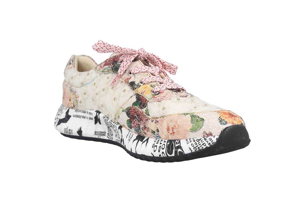 Laura Vita Sneaker in Übergrößen Mehrfarbig BURTON 05 Beige große Damenschuhe 50% Rabatt für begrenzte Zeit