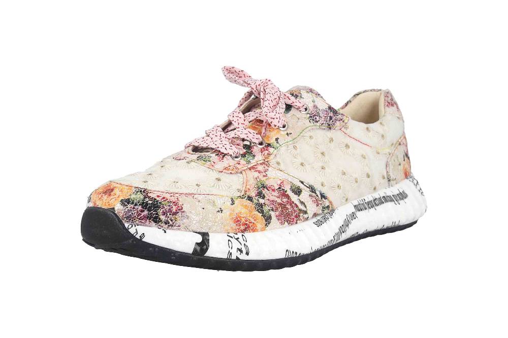 Laura Vita Sneaker in Übergrößen Mehrfarbig BURTON 05 Beige große Damenschuhe 50% Rabatt für begrenzte Zeit