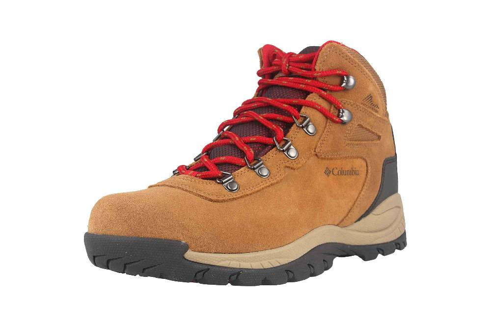 Columbia NEWTON RIDGE™ PLUS WATERPROOF AMPED Trekkingschuhe in Übergrößen Braun BM 4552-286 große Damenschuhe Angebote