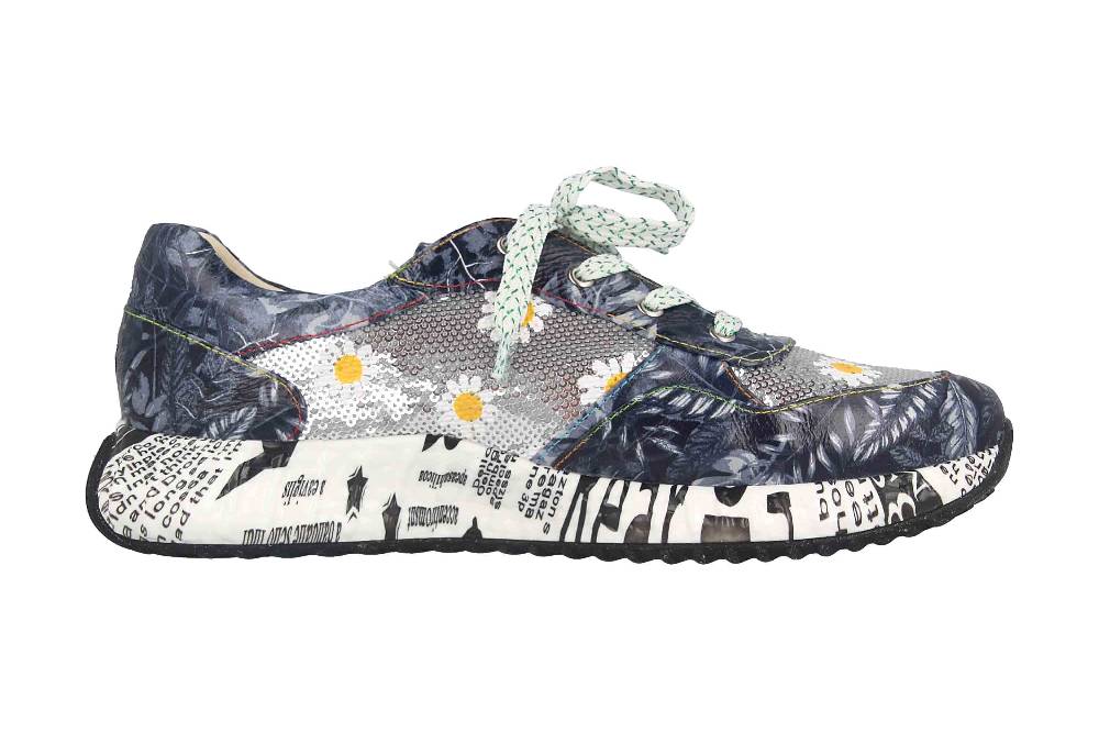 Laura Vita Sneaker in Übergrößen Mehrfarbig BURTON 05 Noir große Damenschuhe Günstiger Verkauf