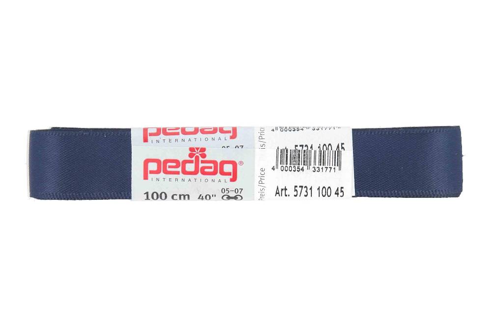 pedag - SATINSENKEL - Schnürsenkel 100 cm (1 Paar) 16 mm breit- Diverse Farben Fabrikpreis