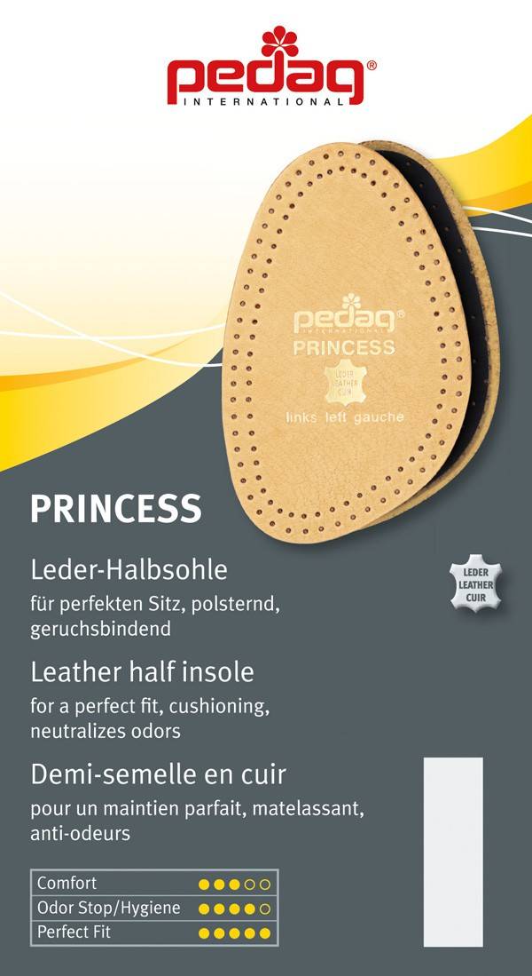 pedag - PRINCESS - Leder Halbsohlen (2 Stück) Valentinstagsangebot