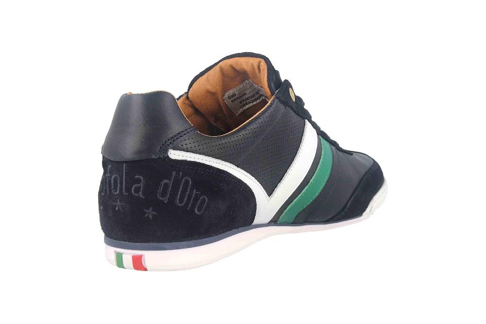 Pantofola d'Oro VASTO UOMO LOW XL Sneaker in Übergrößen Blau 10203049.29Y/10203081.29Y große Herrenschuhe VIP-Rabatte