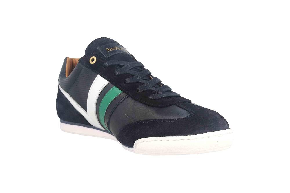Pantofola d'Oro VASTO UOMO LOW XL Sneaker in Übergrößen Blau 10203049.29Y/10203081.29Y große Herrenschuhe VIP-Rabatte