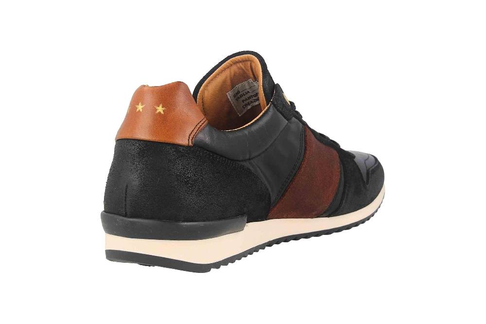 Pantofola d'Oro UMITO UOMO LOW XL Sneaker in Übergrößen Schwarz 10203038.25Y/10203075.25Y große Herrenschuhe Tiefpreis