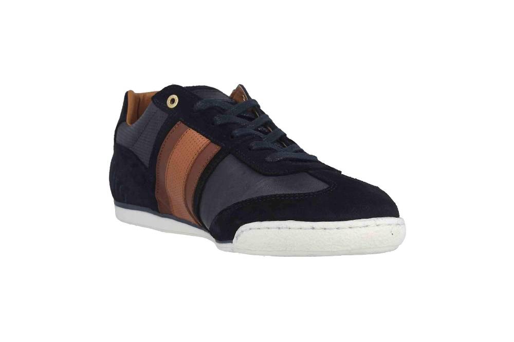 Pantofola d'Oro Imola Scudo Uomo Low Sneaker in Übergrößen Blau 10193040.29Y/10193084.29Y große Herrenschuhe Letzte 3 Tage