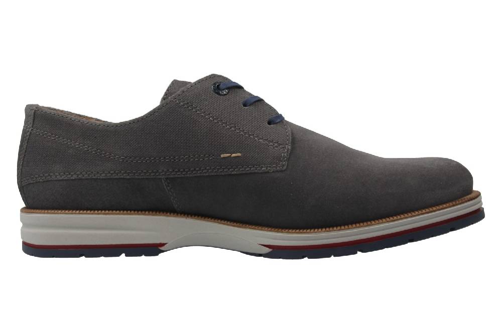 Fretz Men Halbschuhe in Übergrößen Grau 3310.4549-62 große Herrenschuhe Discount Store für neue Produkte