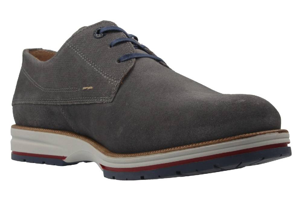Fretz Men Halbschuhe in Übergrößen Grau 3310.4549-62 große Herrenschuhe Discount Store für neue Produkte
