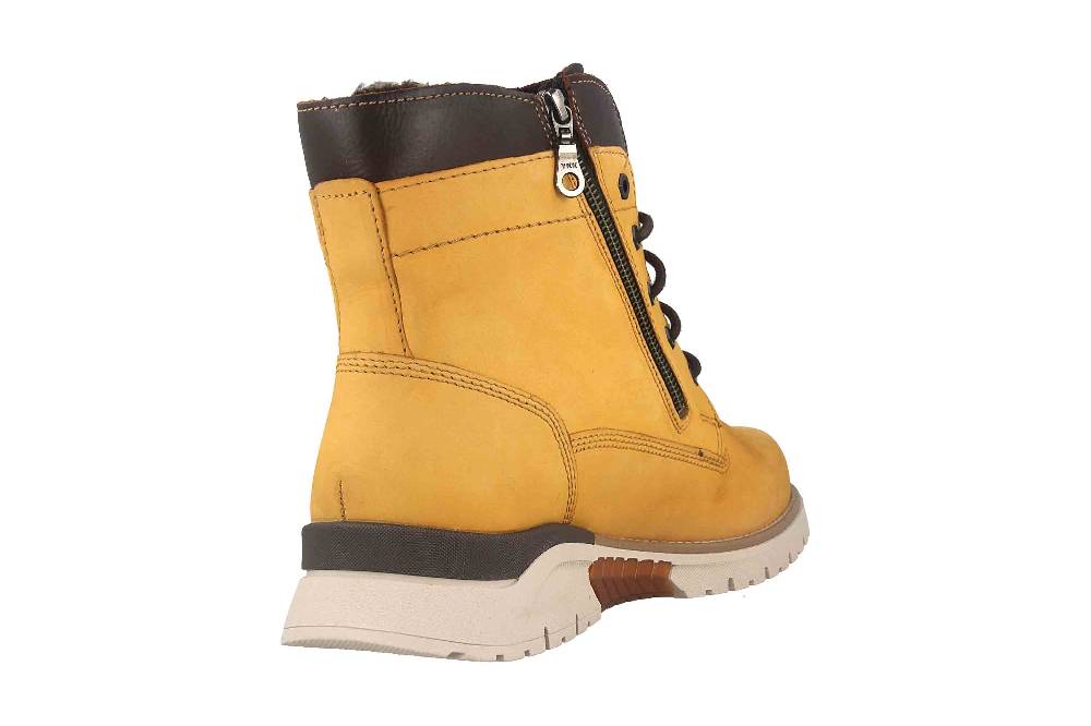 Fretz Men Cooper Boots in Übergrößen Gelb 1326.1416-45 große Herrenschuhe Begrenzt auf 3 Tage
