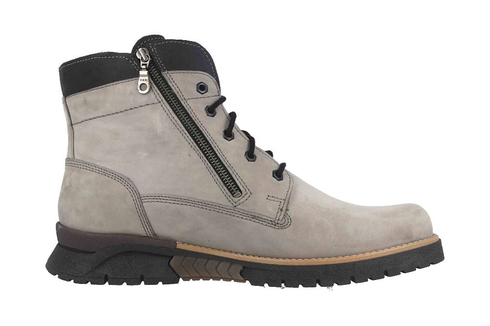 Fretz Men Cooper Boots in Übergrößen Grau 1326.1416-95 große Herrenschuhe Speichern exportieren