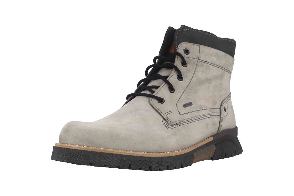 Fretz Men Cooper Boots in Übergrößen Grau 1326.1416-95 große Herrenschuhe Speichern exportieren
