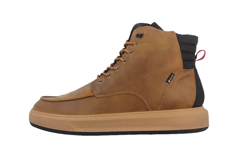 Fretz Men Sem Boots in Übergrößen Braun 4412.2418-20 große Herrenschuhe Black Friday Preise
