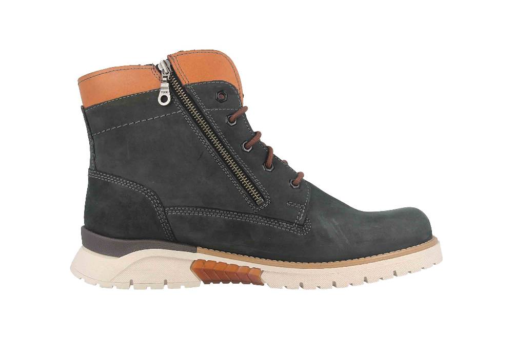 Fretz Men Cooper Boots in Übergrößen Blau 1326.1416-32 große Herrenschuhe zollfrei